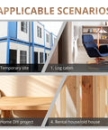 Image showing applicable scenarios for using One Gang Electrical Outlet Box For Old Work Remodel Eight Cubic Inch Capacity