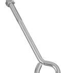 3/8 Inch By 8 Inch Eye Bolt Zinc Plated Steel For Indoor And Outdoor Use Heavy Duty Construction With Easy Install Diy Friendly Durable Wire
