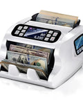 IMC22 Money Counter Machine For Mixed Denominations And Multi Currency, Dual Display Currency Counterfeit Detection