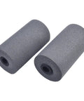 Must Have High Density Foam Foot Pads Replacement 2 Pack For Leg Extension And Curl Machines Fits 22 25mm Tubes Grey