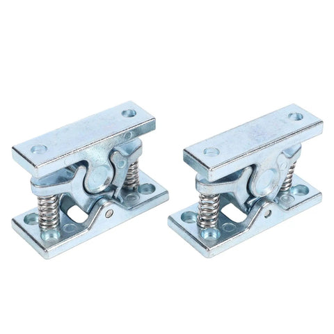 Spring Loaded Double Roller Door Catch Latch For Cabinets RVs Trailers Boats And Garages Easy Lock Stop zinc alloy
