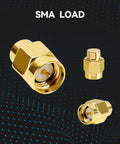 SMA Calibration Kit Set For NanoVNA H4 V2 V3 And SAA Mini1300 PS100 with gold SMA load connectors for RF coaxial calibration.