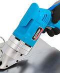 Electric Metal Shear For Sheet Metal, 14 Gauge, 5.0 Amp Motor, Variable Speed 0-2700 SPM cutting sheet metal