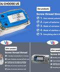 One Inch Turbine Flow Meter For Water Diesel Kerosene Gasoline With LCD Digital Readout, FNPT Inlet Outlet, featured against competitors
