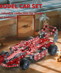 Hands On Model Car Building Kit For Kids 8 To 12 With 287 Metal Parts Nuts Bolts And Tools STEM Vehicle Assembly Toy For Boys And Girls