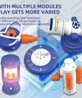 Hands On AI Powered Science Toy Set With Smart Voice Physics Circuits And Electronic Building Blocks For STEM Education 500 Plus Projects 66 Pieces, multiple modules
