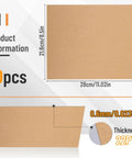 Heavy Duty Chipboard Sheets Pack 10 Sheets 8.5 X 11 Inches 22Pt Book Board For Bookbinding And Crafts with dimensions and thickness