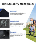 Golf Swing Training Kit With Wrist Stabilizer And Arm Band 2-In-1 Swing Corrector product material features.