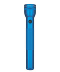 Blue LED 3-Cell D Flashlight With Diamond Knurled Grip, Weatherproof And Water Resistant, Drop Tested Tough, Anodized Exterior