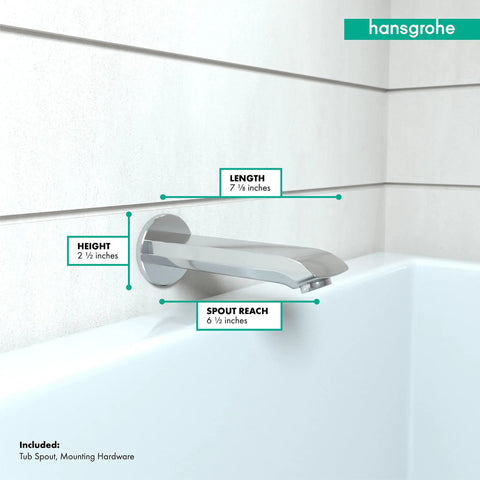 Premium 3 Inch Chrome Tub Spout For Modern Bathroom Upgrade Universal Retrofit Install Easy To Attach Sleek Brass Core With Low Maintenance Dope Chrome Surface Quick Replacement For Most Tub Faucets