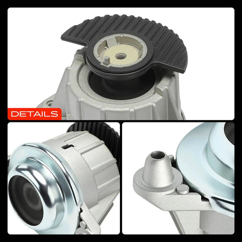 Heavy Duty Engine Motor Mount And Transmission Mount Kit Set Of 3 For Mercedes Benz C250 C300 C350 E350 V6 Rwd close-up view of components