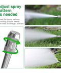 Dope Sprayer Wand Replacement Kit With 29 Inch Stainless Steel Wand And Three Nozzles Including Adjustable, Fan, And 4-Hole Nozzle