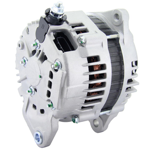Drop-In Beefy High-Performance Alternator For 03-07 Murano 3.5, 02-03 Maxima 3.5, 95-00 Maxima 3.0, 02-04 I35 3.5, 98-00 I30 3.0 - OE-Equivalent Replacement With AHI0104 LR1110-710C 40044021 23100-0L701.