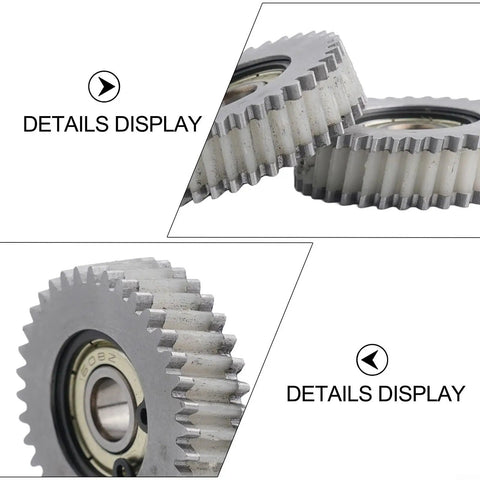 3 Pack E Bike Planetary Gear Kit With 36 Tooth Helical Gears 38mm Steel Plastic Motor Gears For Electric Bicycles High Precision Gear Set details