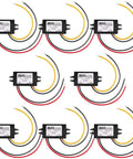 12V To 5V Buck Converter USB Module Three Pack For Car Use Converts DC To 5V Up To 3A 15W High Efficiency 96 Percent Wire Interface