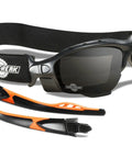 Spoggles All-In-One Protective Eyewear With Foam Padding, Hybrid Safety Glasses And Goggles, ANSI Z87 Rated Smoke Lens
