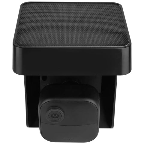 Solar Panel Charging Mount For Blink Outdoor 4th Gen And XT3 XT2 Cameras IP67 Weatherproof With 3300mAh Internal Battery black mount