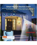 Badass Dual Lens 8Mp Ptz Wifi Security Camera With AI Human Detection And Auto Tracking Hella Crisp Night Vision Two Way Audio And Alexa Ready Top Shelf IP66 Weatherproof Monitoring with motion alert and detection display.