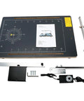 Tabletop Hot Wire Foam Cutter 110V 30W For Styrofoam And Craft Materials, Adjustable Temp, fast heat up, components view