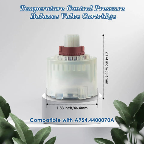 Pressure Balance Shower Cartridge Replacement For R110 R115 Control Valves, temperature control valve on display