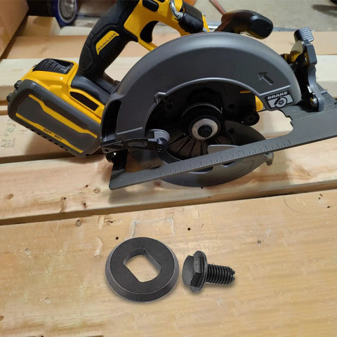 Blade Washer And 14534400 Screw Replacement Set For DCS578 Circular Saw Metal Flange Nut With Fastener Kit