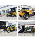 Built Different Heavy Duty Telescopic Handler Forklift With Smart Boom Extension engineered for rough terrain and heavy lifting.