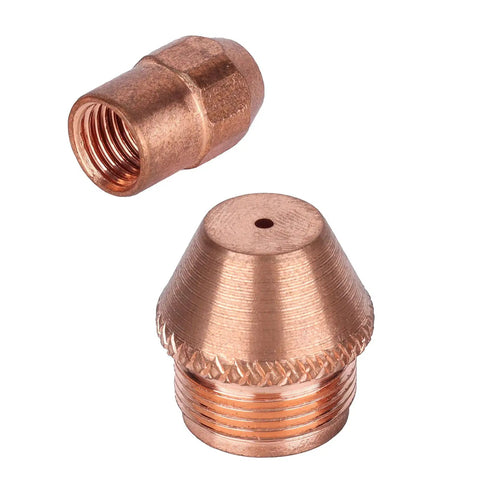 Plasma Cutter Consumables Set For TZ 100 100A Torch Replacement Electrodes And Nozzles Copper Tips Kit with M8 and M16 Threads