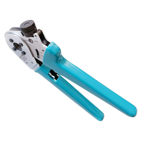 Closed Barrel Crimping Tool For Solid Contacts With 4-Way 8-Indent Crimpers DT Series Compatible Wire Harness Crimper