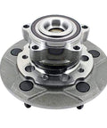 Front Wheel Bearing and Hub Assembly for 2015 2019 Ford Transit 150 250 350 HD SRW No Fuss Drop-In Replacement With Integrated Hub Design
