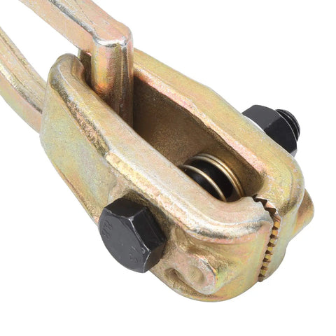 Tough As Nails Self Tightening Pull Clamp Portable Mini Sheet Metal Fixture For Auto Rig Repair And Garage Chores With Comfort Grip Handle And Damn Reliable Carbon Steel Build For Shop Grade Results