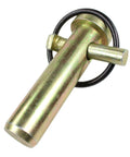 Drawbar Clevis Pin With Lynch Pin For Ford New Holland NAA 600 Series 8N And Massey Ferguson TO35 TO30 TO20 35 50 Heavy Duty Tractor Hitch Pin Replacement Beefy Zinc Plated For Long Life And Easy Install On Classic Ford New Holland And Massey Ferguson