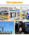 Wide applications of 10 Piece 2 Pin Aviation Connector Kit in industrial and automotive settings