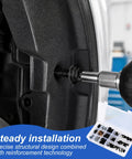 Close-up of a screw being installed in a car panel from 160 Piece Universal Car Body Panel Screws And Fasteners Kit.