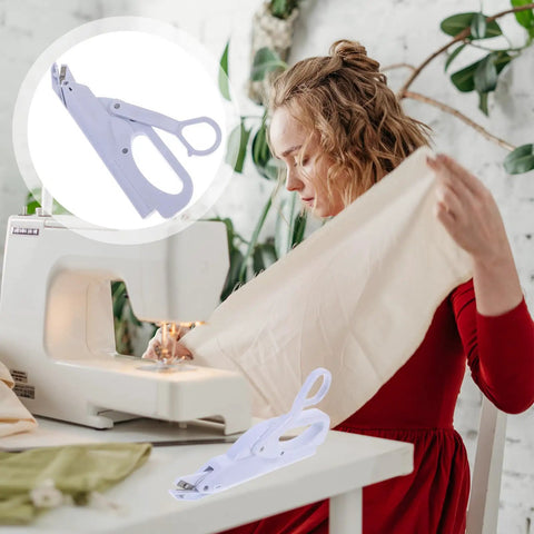 Cordless Electric Fabric Scissors With Safety Lock Cut Leather Cloth And Paper Under 25mm Thickness Battery Powered Handheld Design for sewing.