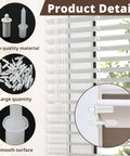 Top Shelf Spring Loaded Shutter Repair Pins Crisp White Long And Short Mix For Tough Weekend Warriors Craving Smooth Plantation Window Fixes shown in usage with blinds.