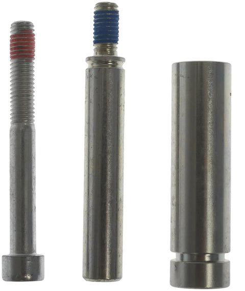 Rear Disc Brake Caliper Pin Kit For MercedesBenz Models showing three metal pins with colored threads for caliper repair