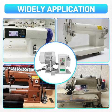 Pro Grade Brushless Servo Motor For Sewing Machines With Controller And Foot Switch, various sewing machines