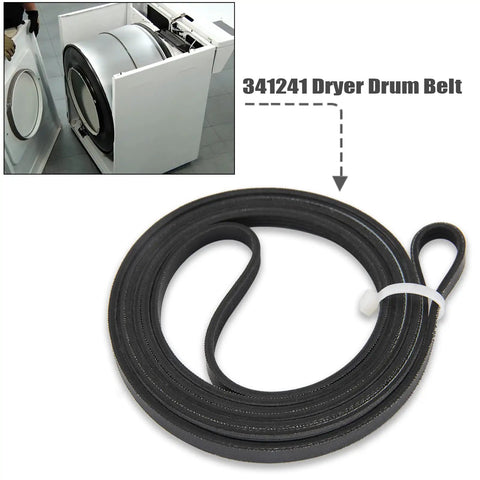 Dryer Repair Kit 4392065 Fits Maytag Centennial Amana Admiral Crosley with Drum Roller Kit 349241T Idler 691366 and Belt 341241