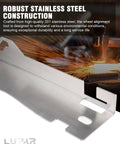 Heavy Duty Toe Alignment Tool Plates With Tape Measures Stainless Steel Wheel Alignment Plate Upgrade