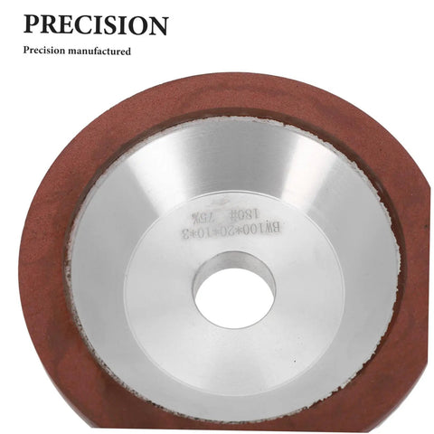 Top Tier Cup Shaped Diamond Grinding Wheel 100mm Rock Solid For Stone Metal And Concrete Sharpening And Grinding Tasks With Smooth Finish, close-up view.