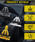Fender Flare Clip Kit 71 Pcs With Wheel Flare Clips And Trim Panel Remover Durable Plastic Retainers for GM vehicles
