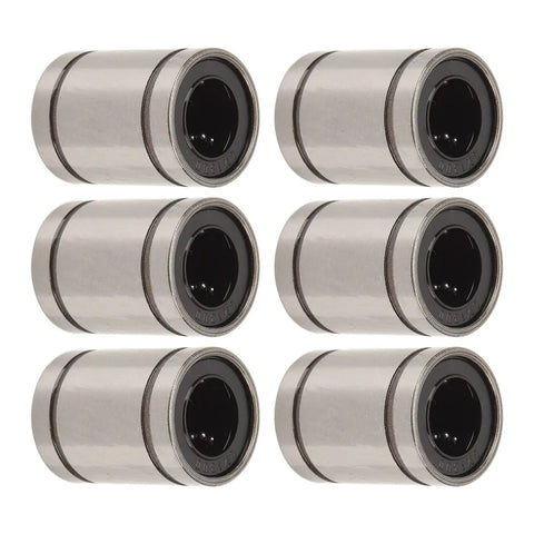 Low Friction Linear Bearing Kit 10 Pack For 3D Printers CNC Robots And Automation Projects With Alloy Steel 0.51 Inch ID Quiet Smooth Motion And High Precision For Consistent Print Quality, LM13UU bearings
