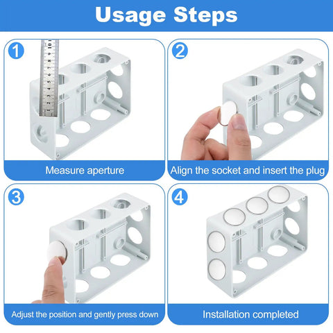 Twelve Pack Half Inch Round Stainless Steel Electrical Box Knockout Plugs For Dead Nuts Secure Panel Sealing And Unused Outlet Closure Trade Grade Heavy Duty Hole Plugs That Lock Tight With No Sweat Setup For Pro Wiring Jobs installation steps display