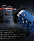 Rugged Heavy Duty 63A Rotary Changeover Switch With Exterior Box and generator in background