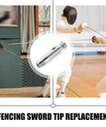 Pro Grade Durable Stainless Steel Fencing Replacement Tips For Epee Sabre And Foil Practice Gear, Safety First Design