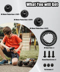 Beefed Up Hardened Steel Spur Gear Set With 18T 20T And 22T Pinions For X Maxx One Fifth, XO One, One Tenth Maxx And E Revo