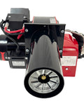 Heavy Duty Single Stage Air Atomization Burner For Industrial Boilers And Commercial Heating Systems Plug And Play 220V front view with turbo nozzle.