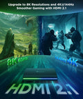 HDMI 2.1 AI Sync Box 2 With RGBWIC For 55 To 65 Inch TVs Delivers 8K 60Hz And 4K 144Hz, screen sync box