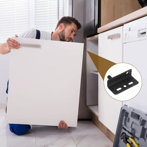 Heavy Duty Pivot Door Hinges With Concealed Shaft And Bushing Kit For Furniture Cabinets And Wood Doors Four Set Pack Black Iron Hardware Built To Last Durable Hidden Pivot Hinge System 40 By 18 Mm, black iron hinge on cabinet door