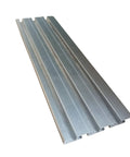 Double Sided Aluminum Slatwall Panel 24 Inch Long 5 Inch Wide Merchandising Slatwall Panel for Retail Displays Durable Heavy Duty